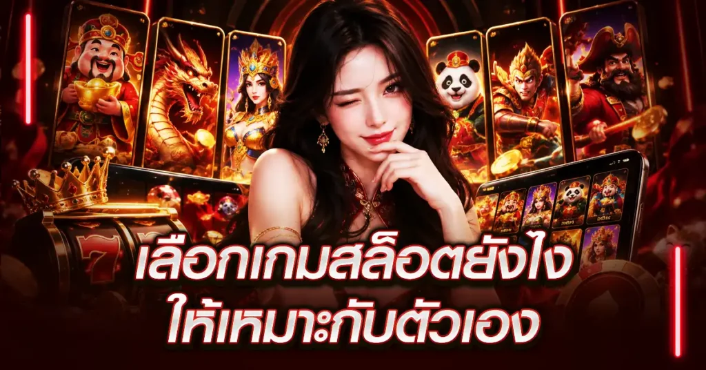 เลือกเกมสล็อตยังไงให้เหมาะกับตัวเอง